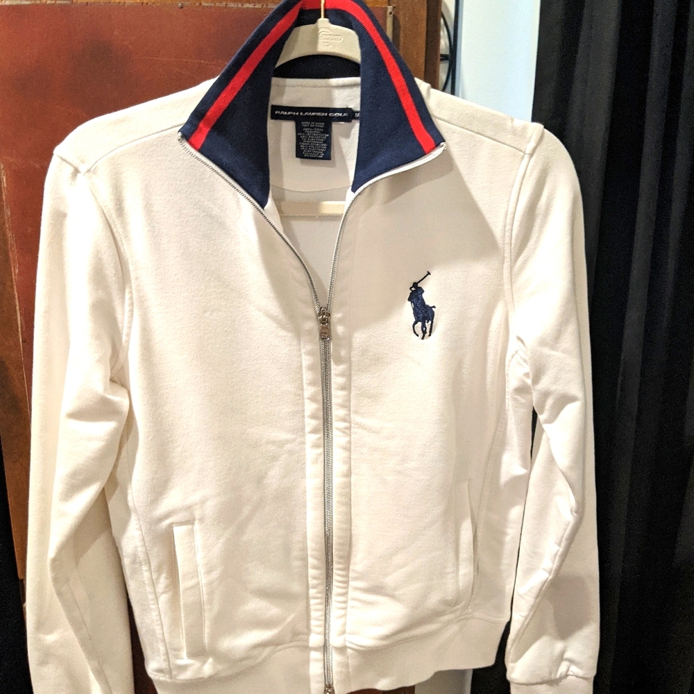 Ralph Lauren front zip jacket